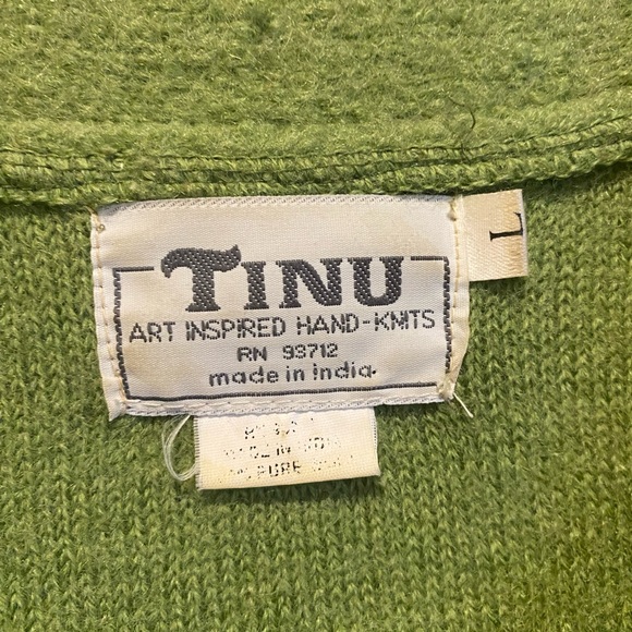 Vintage Wool Green Jacket - Picture 4 of 4